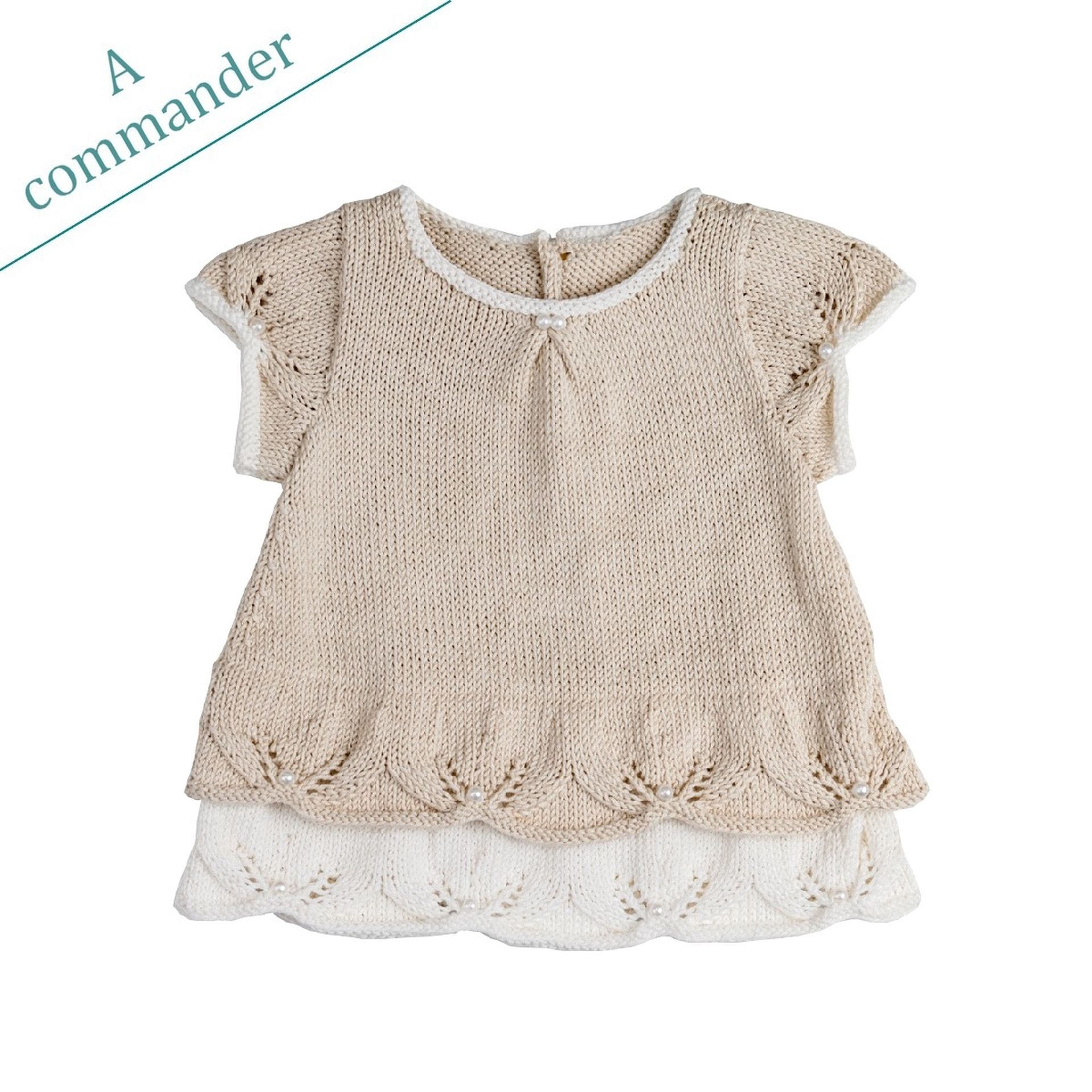 layette bébé tricot fait main